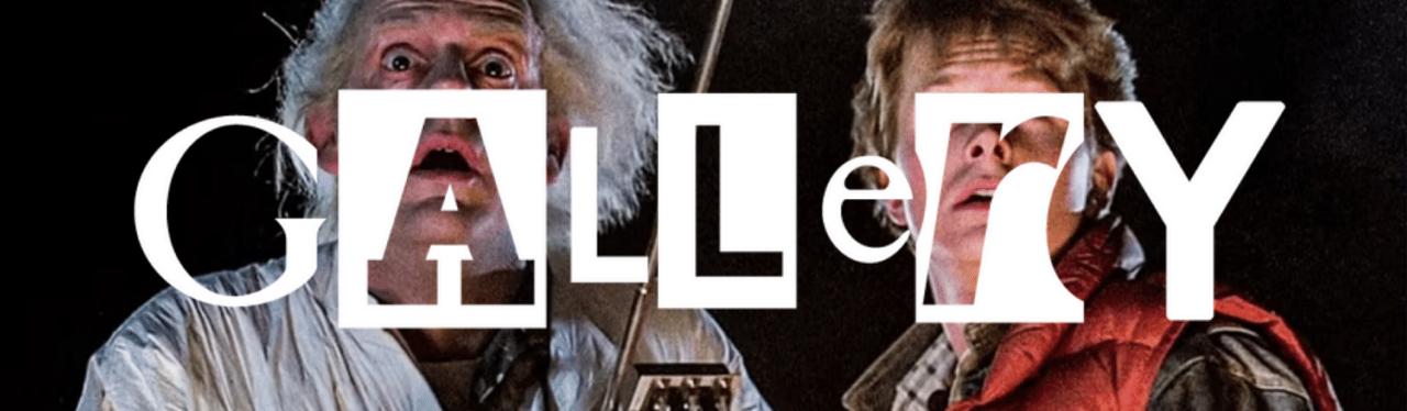GALLERY Sticker "Back To The Future"