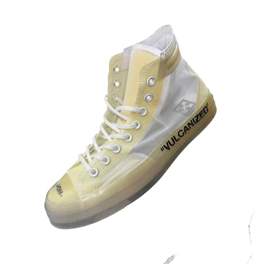 Converse Chuck Taylor All Star Vulcanized Hi Off-White (No box) (Con detalle)