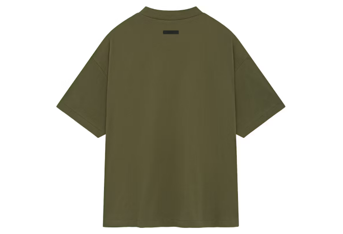Fear of God Essentials Jersey Crewneck Tee Military
