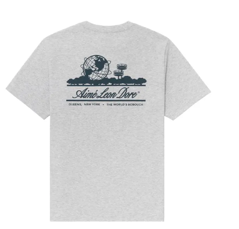 Aimé Leon Dore Unisphere Short-Sleeve Tee 'Silver Mix'