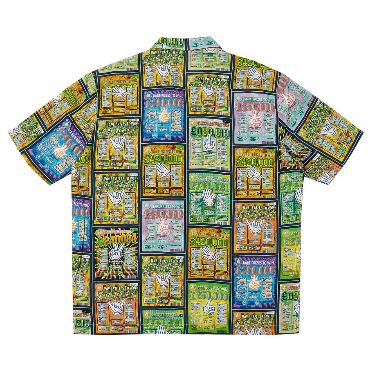 Palace scratchy shirt black