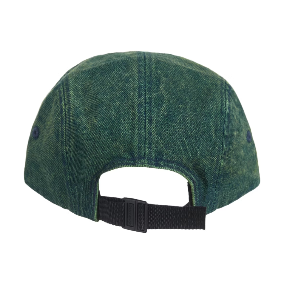 Supreme Denim Camp Cap (SS23) Overdyed Green