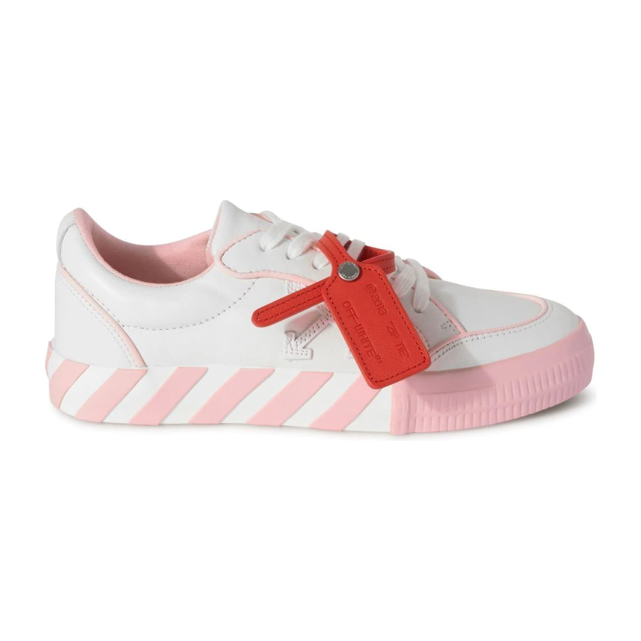 Off-White Low Vulcanized Outlined White Pink