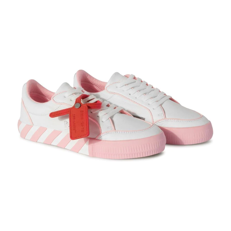Off-White Low Vulcanized Outlined White Pink