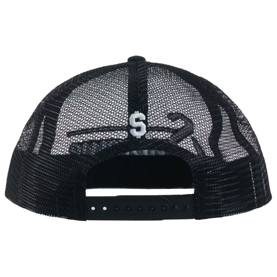 Supreme Mesh 6-Panel Black