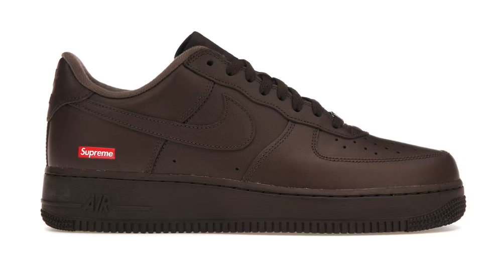 Nike Air Force 1 Low Supreme Baroque Brown