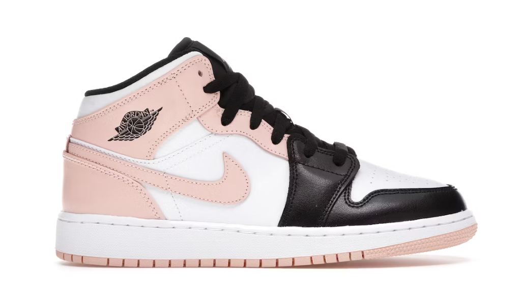 Jordan 1 Mid Arctic Orange Black Toe (GS)
