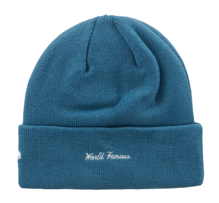 Supreme New Era Box Logo Beanie (FW23) Blue