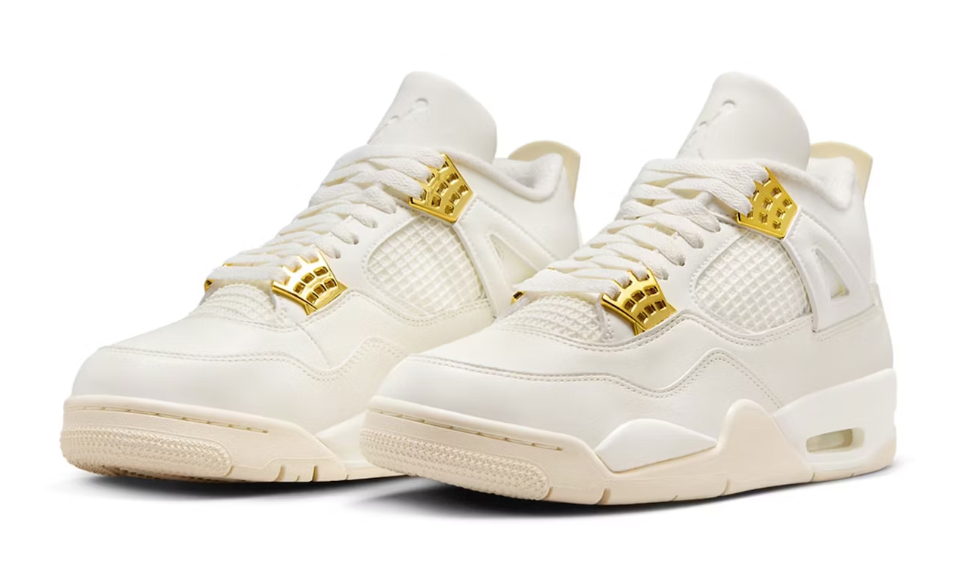 Jordan 4 Retro Metallic Gold (W)