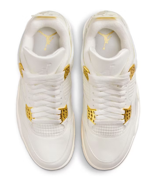 Jordan 4 Retro Metallic Gold (W)