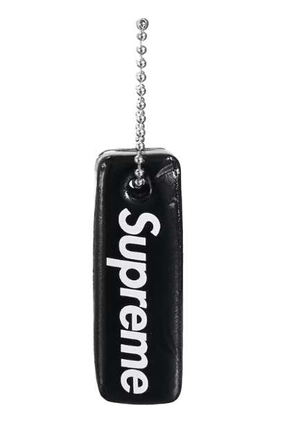 Supreme Floating Keychain Black