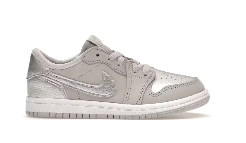 Jordan 1 Low OG Metallic Silver (TD) (No Box)