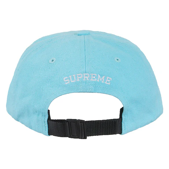 Supreme Classic Logo 6-Panel (SS23) Light Blue