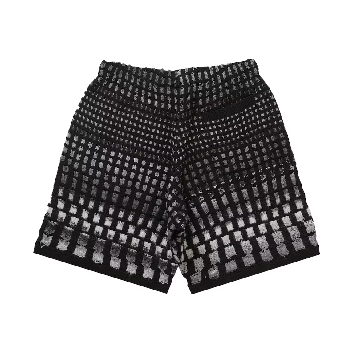 Supreme Gradient Grid Knit Short Black