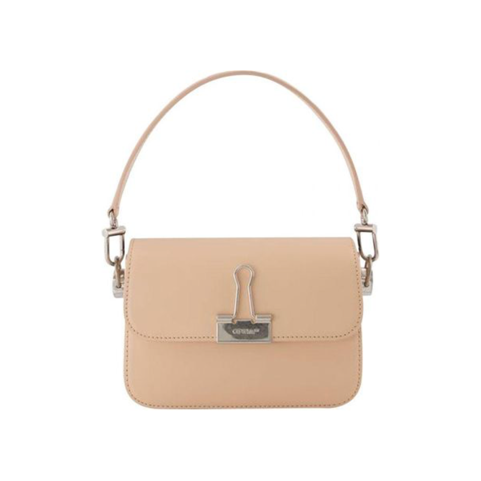 Off-White Plain Binder Shoulder Peach Orange