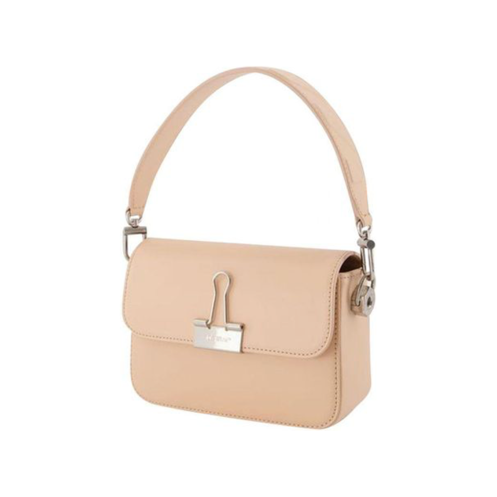 Off-White Plain Binder Shoulder Peach Orange