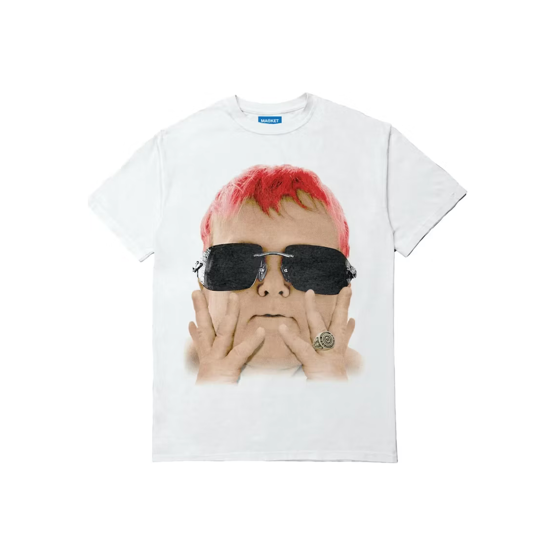 Market Hasbulla Ring T-Shirt White