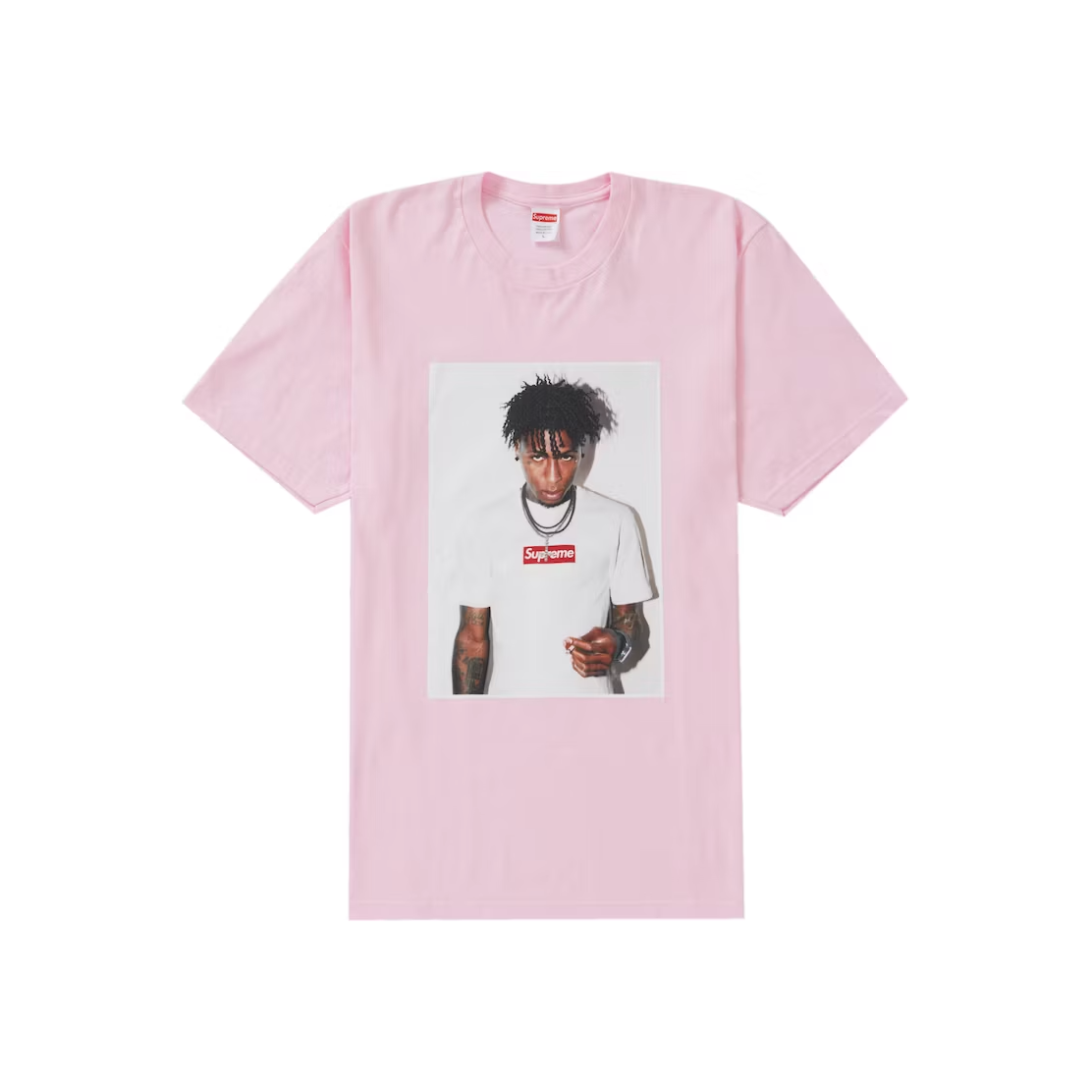 Supreme NBA Youngboy Tee Light Pink