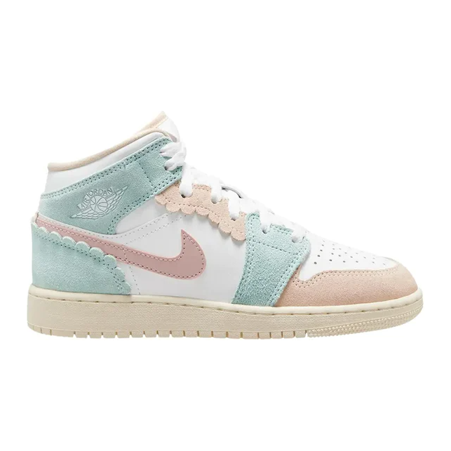 Jordan 1 Mid SE Pink Oxford (GS)