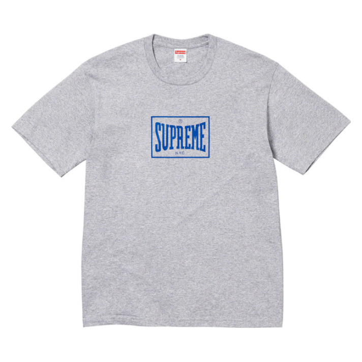 Supreme Everlast Tee Heather Grey