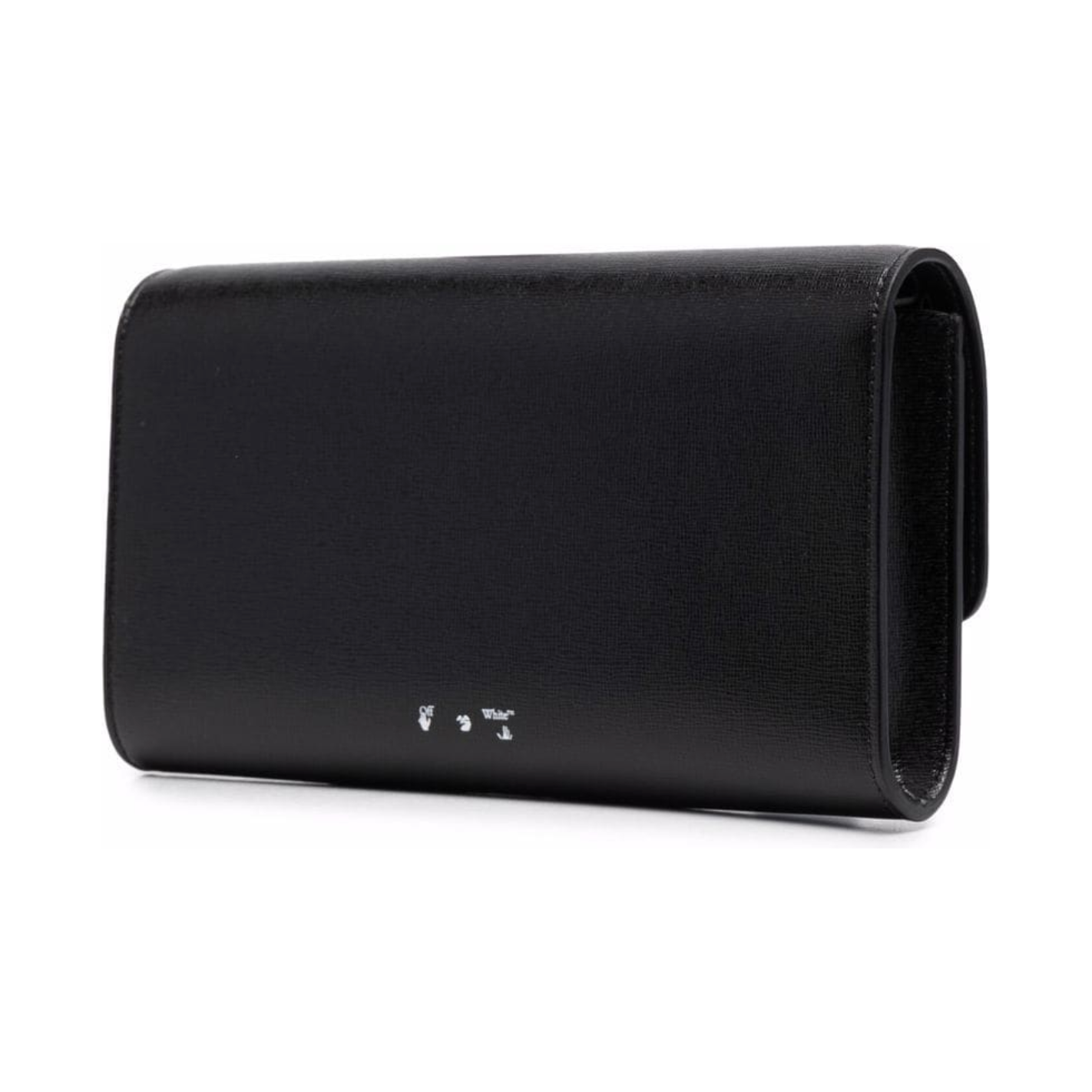 Off-White Binder Travel Wallet Black White