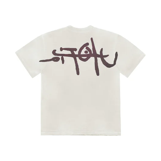 Travis Scott x KAWS Utopia I Tee White