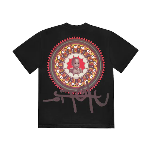 Travis Scott x KAWS Utopia II Tee Black