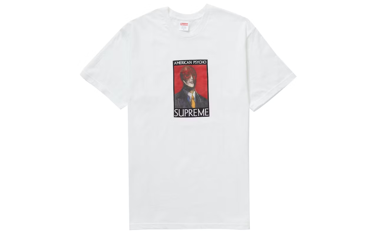 Supreme American Psycho Tee White