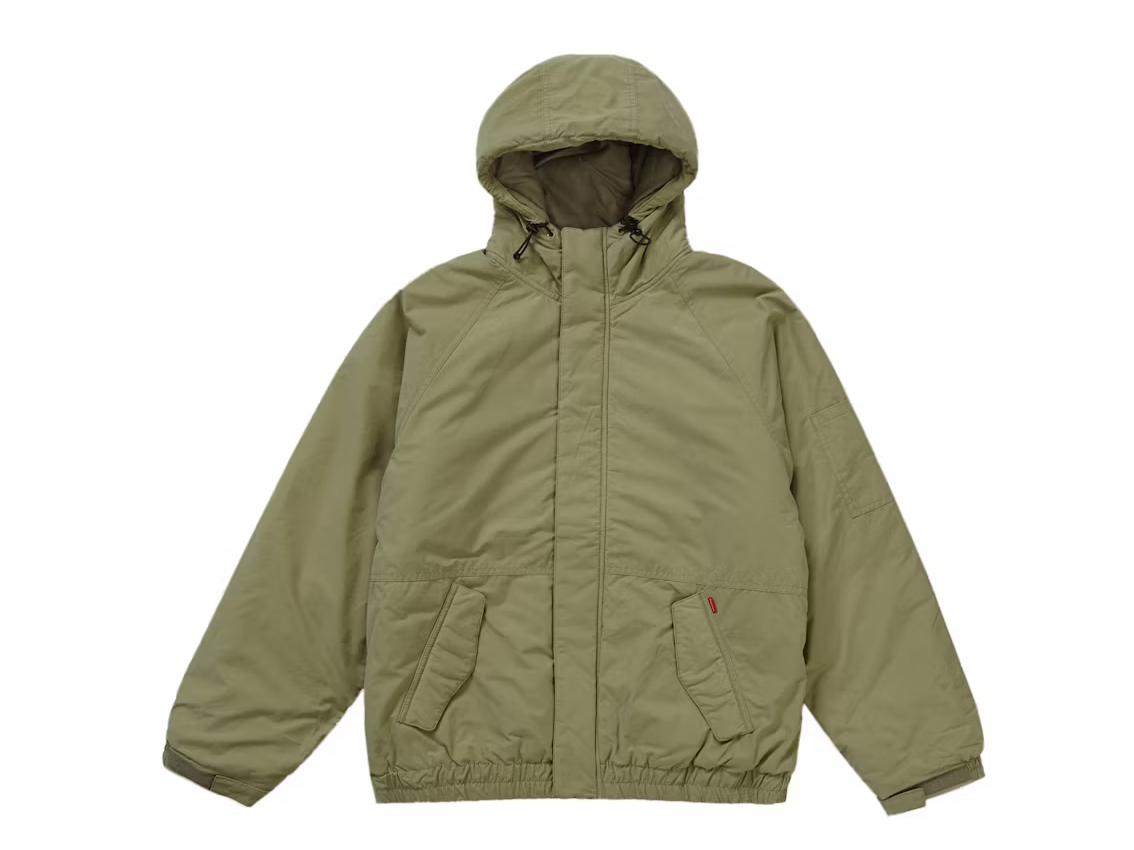 Supreme Needlepoint Hooded Jacket Olive – Gallery CDMX