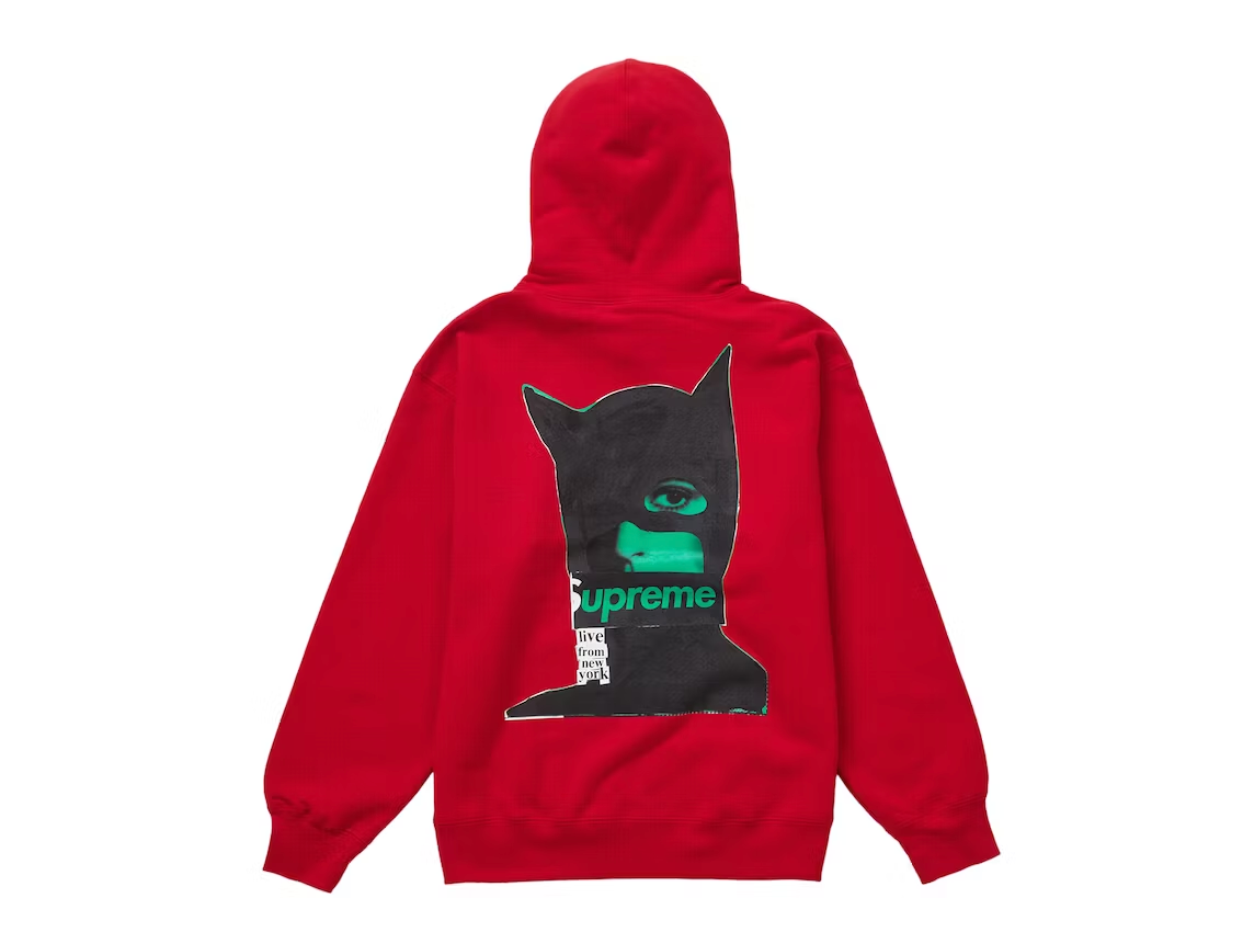 Supreme Catwoman Hooded Sweatshirt Red – Gallery CDMX