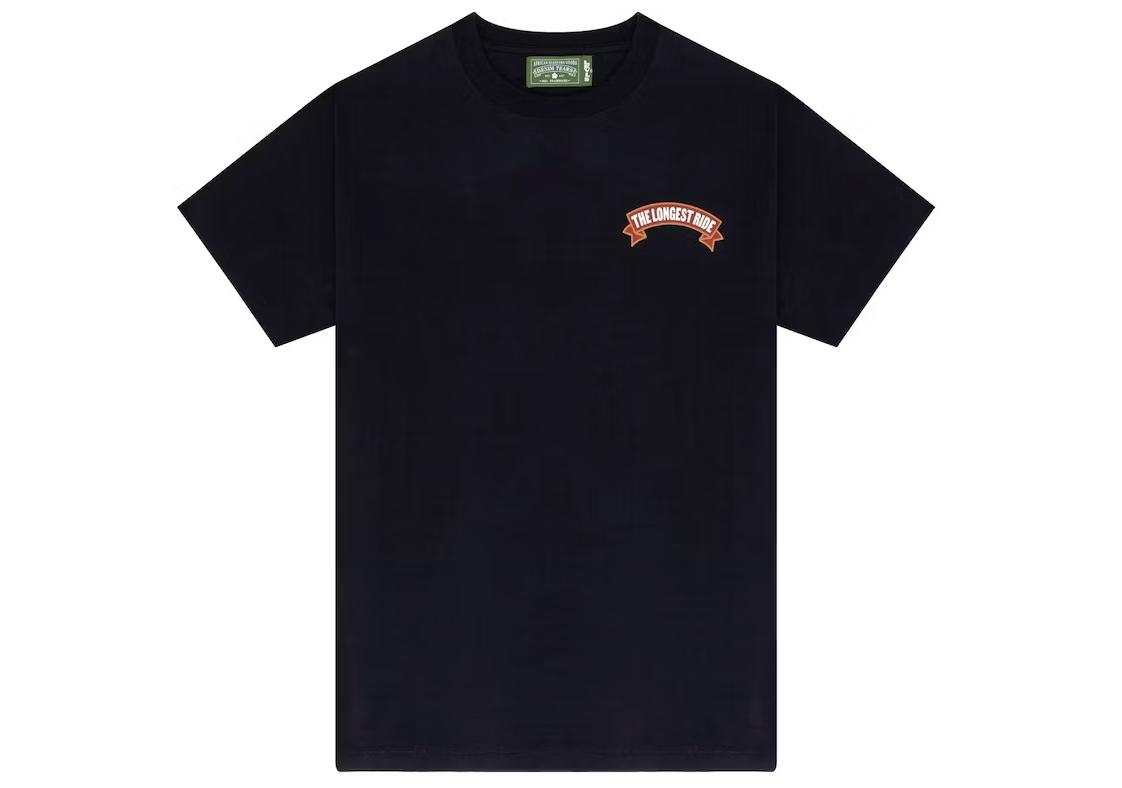 Denim Tears Longest Ride Tee Black