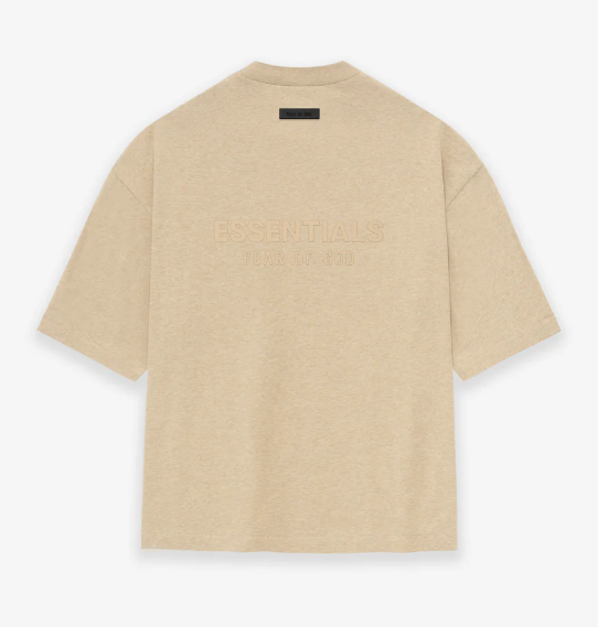 Fear of God Essentials V-Neck Tee Gold Heather