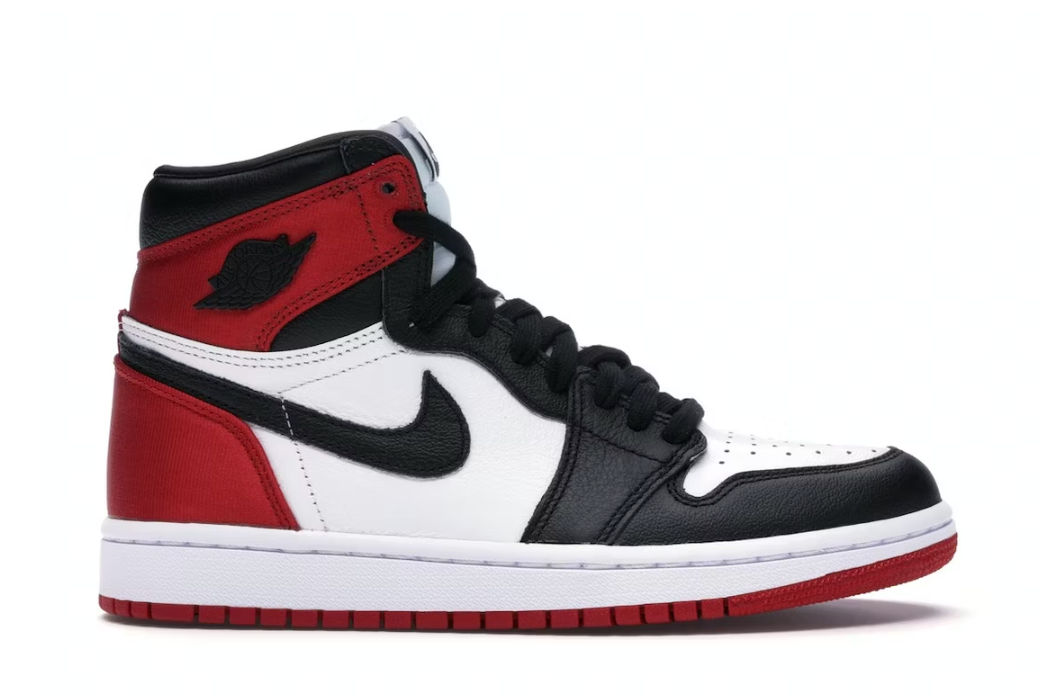 Jordan 1 Retro High Satin Black Toe (W)