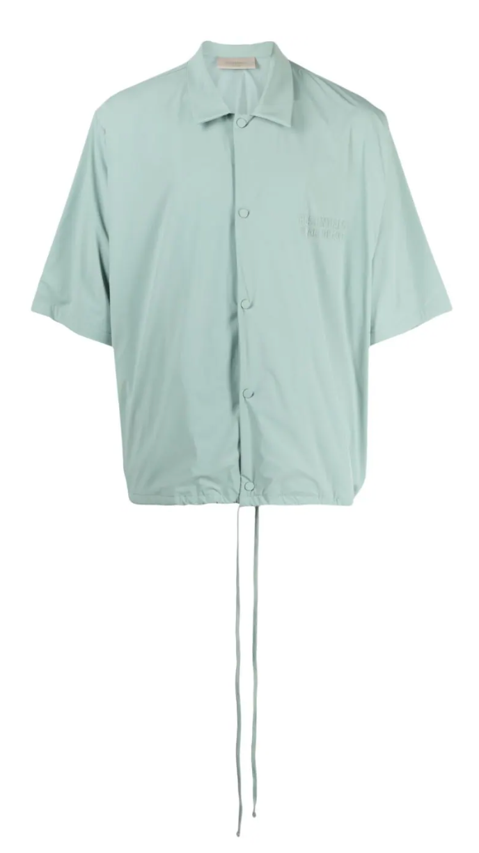 Fear of God Essentials S/S Nylon Shirt Sycamore