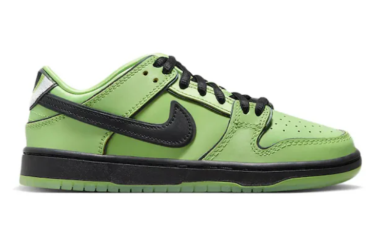 Nike SB Dunk Low The Powerpuff Girls Buttercup (PS)