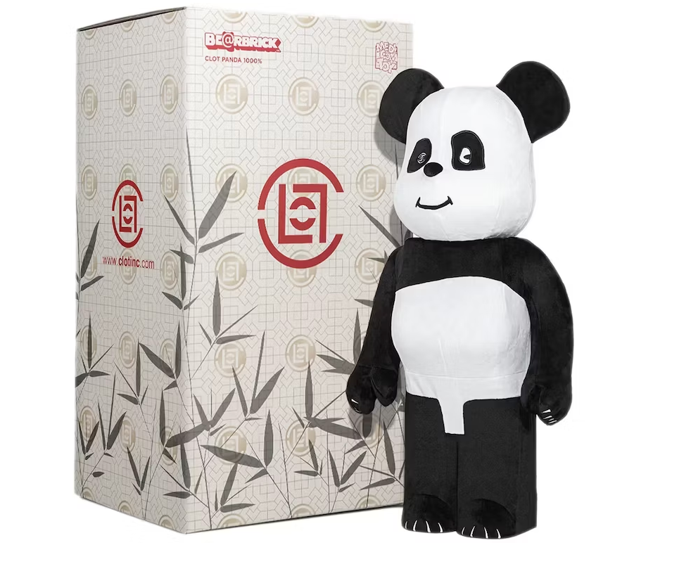Bearbrick x CLOT Panda 1000%