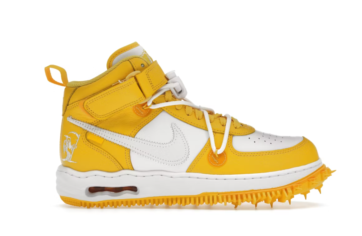 Nike Air Force 1 Mid SP Off-White Varsity Maize