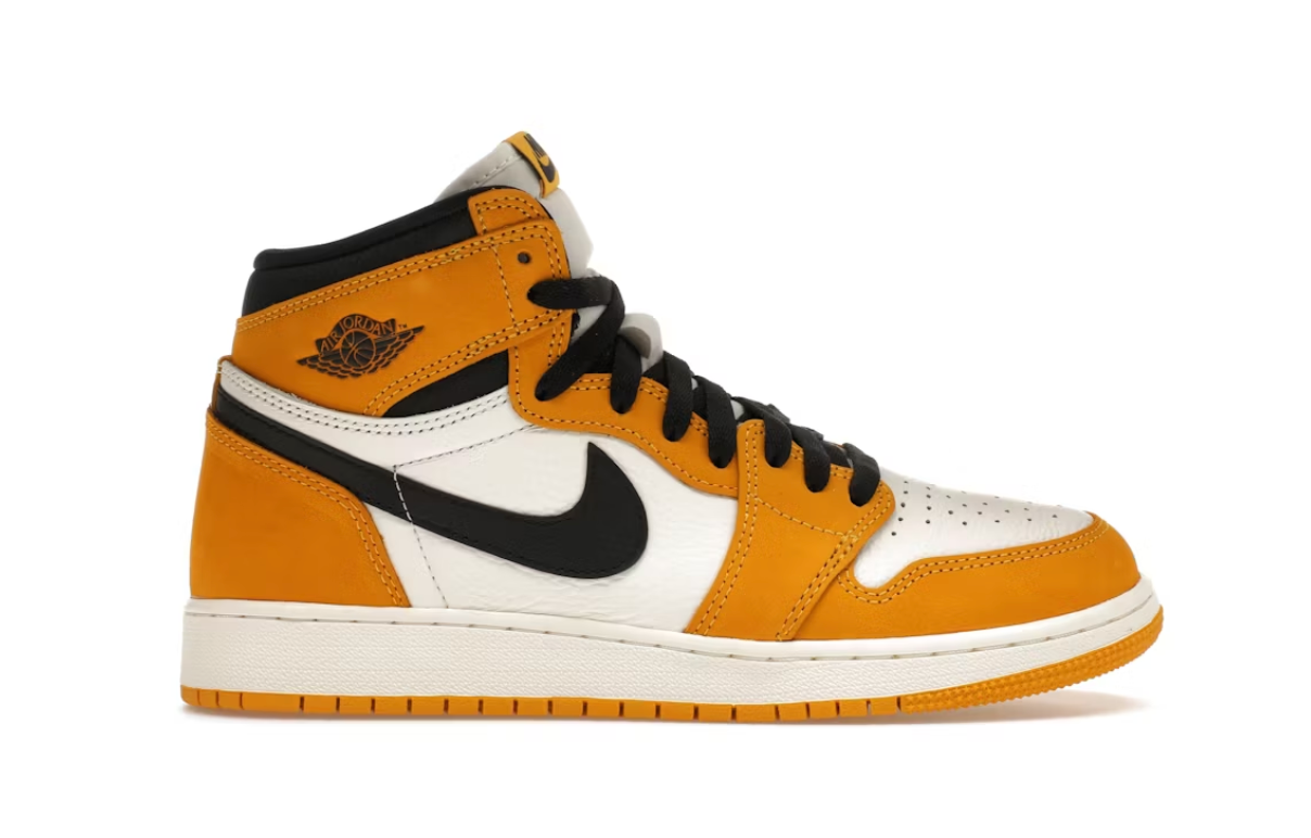 Jordan 1 Retro High OG Yellow Ochre (GS)