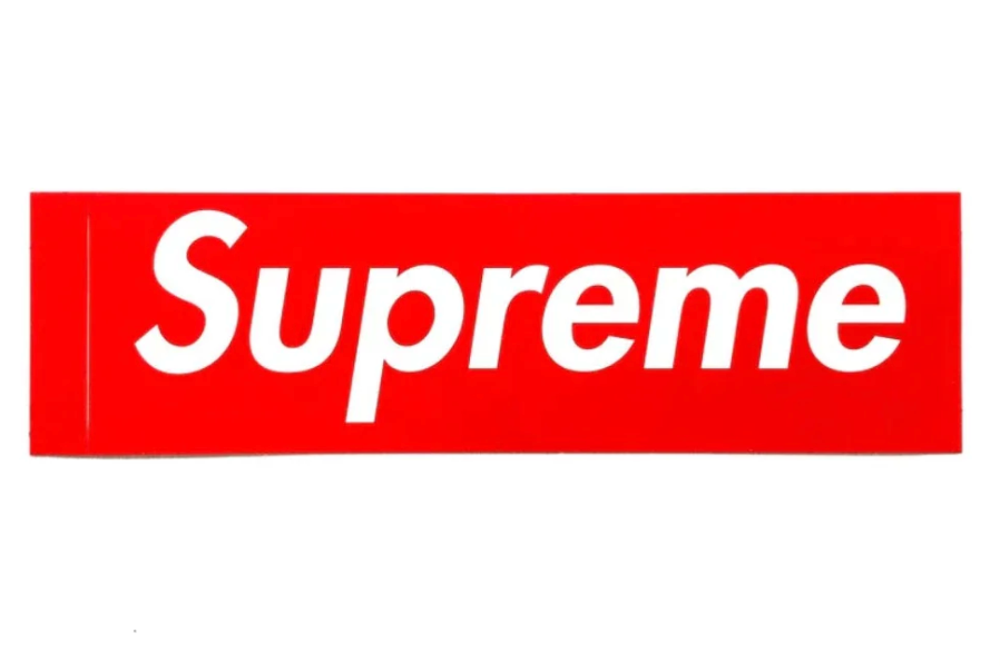 Supreme Sticker Red Box Logo
