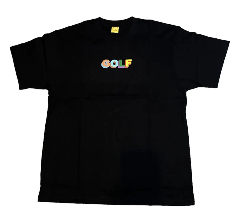 MULTI 3D LOGO TEE GOLF BLACK