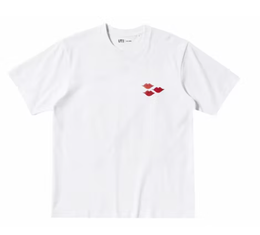 Kaws Warhol Bunny Tee White/Pink