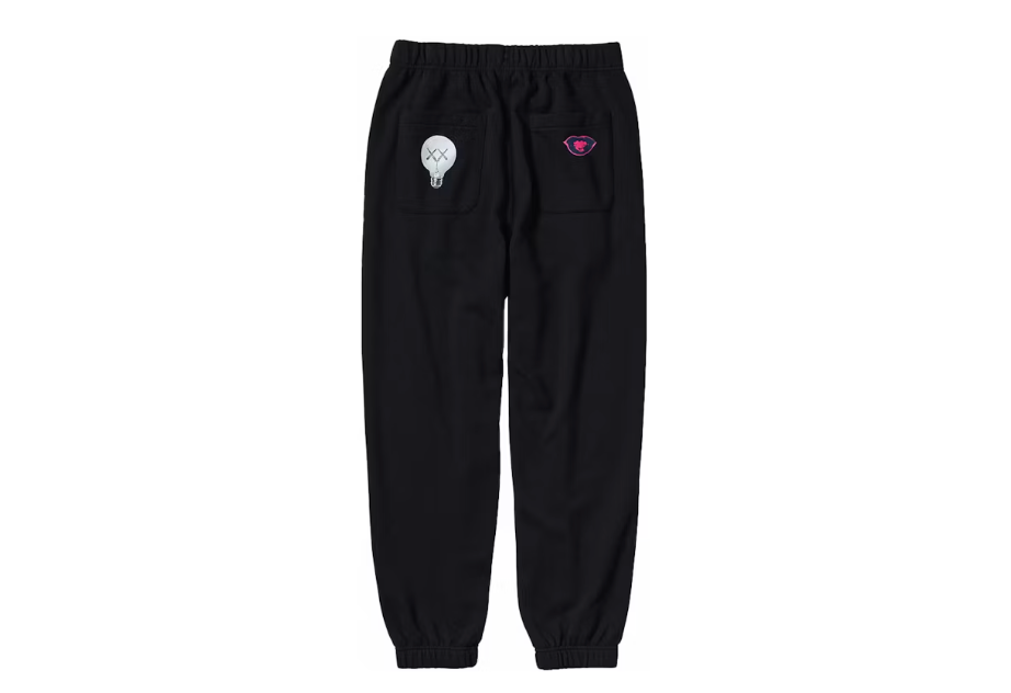 Kaws Warhol Black Sweatpants