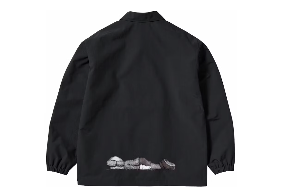 Kaws Warhol Coach Jacket Black