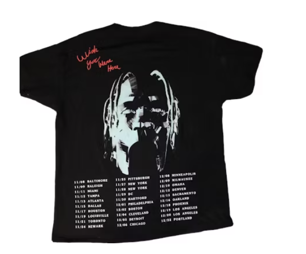 Travis Scott Astroworld Tour Tee Black