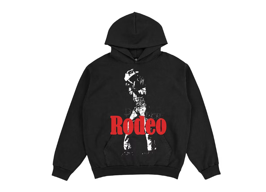 Travis Scott Rodeo Hoodie Black