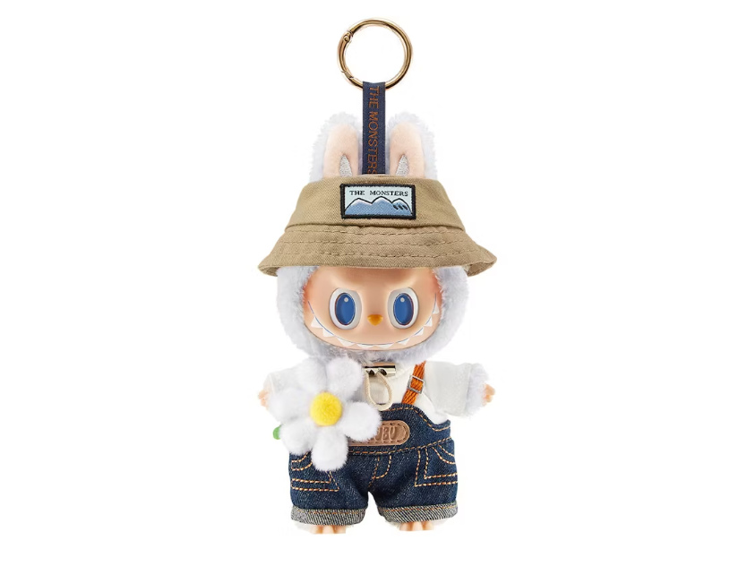 Labubu The Monsters Fall In Wild Vinyl Plush Doll Pendant Keychain