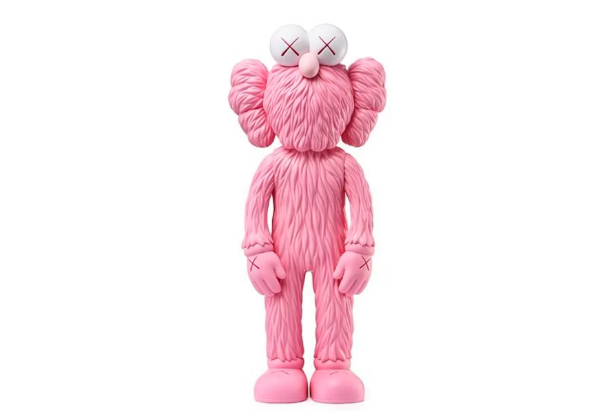 KAWS BFF Open Edition Vinyl Figure Pink