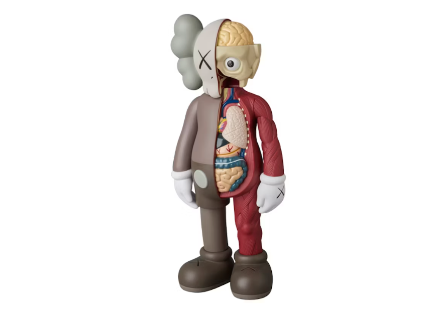 KAWS Companion Flayed Open Edition Vinyl Figure Brown