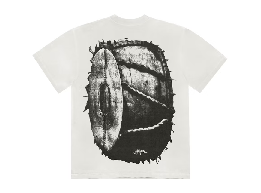 Travis Scott Utopia B4 Tee White