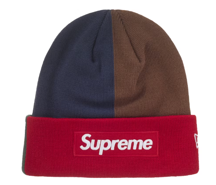 Supreme New Era Box Logo Beanie (FW24) Multicolor